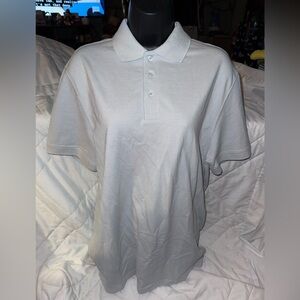 Kennth Cole Brand New PERFORMANCE BUTTON POLO